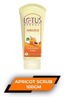 Lotus Fresh Apricot Scrub 100gm